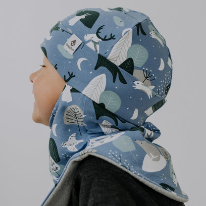 Thermal Fleece Balaclava For Kids FRODE - Winter Animals