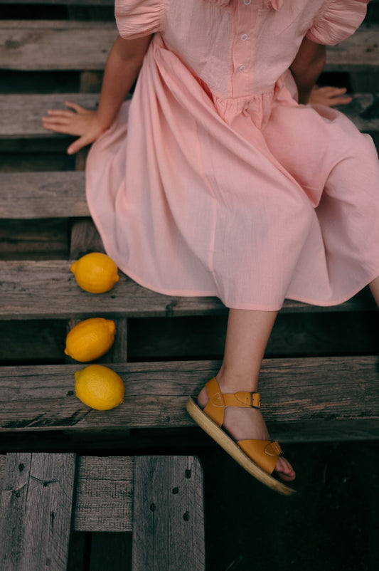 Kids Dress Sisi – Peach
