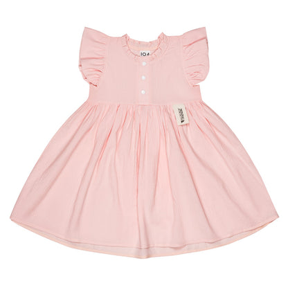 Kids Dress Sisi – Peach