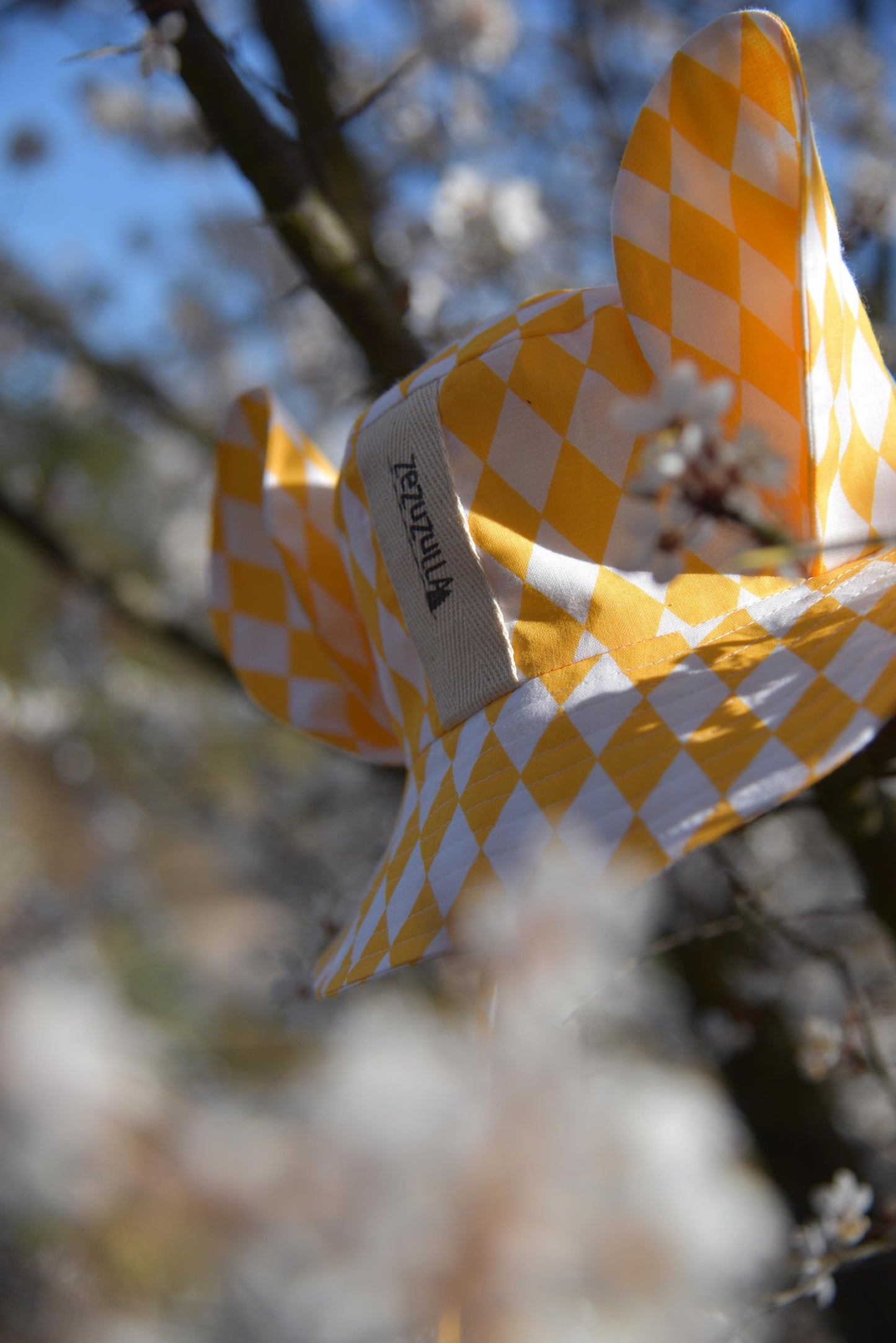 Kids Hat with Ears - Pierrot