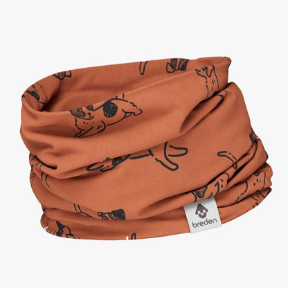 Kids Neck Tube For Autumn And Spring TOBIAS - Copper Dogs