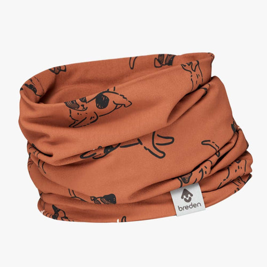 Kids Neck Tube For Autumn And Spring TOBIAS - Copper Dogs