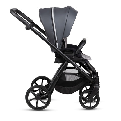 Noordi Fjordi V2 Leather 2027 2-in-1 Stroller – Shadow Grey 819