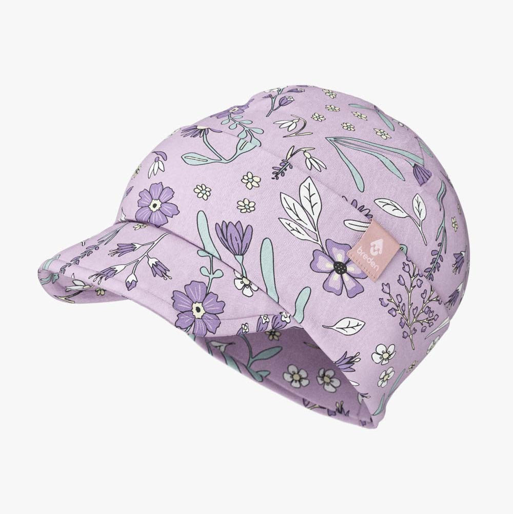 Spring-Fall Cap for Kids BO - Sunny Petals