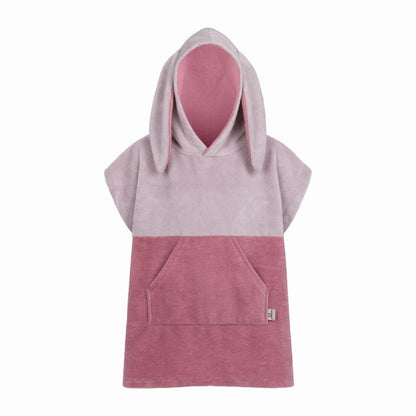 Surfbunny Kids Bath Poncho - Pink