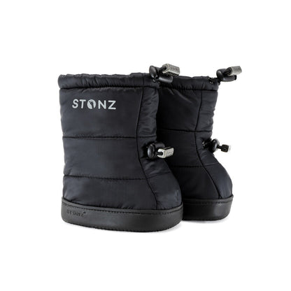 Toddler Puffer Booties - Black